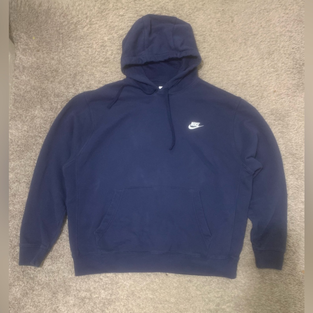 Blue Nike hoodie